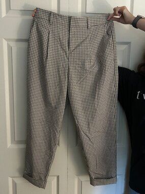 Banana Republic Plaid Trousers